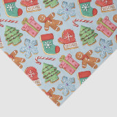 Weihnachtskekse Seidenpapier (Ausschnitt)