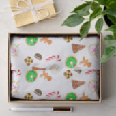 Weihnachtskekse Seidenpapier (Geschenk)