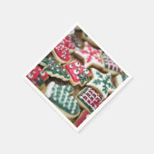 Weihnachtskekse Serviette (Ecke)