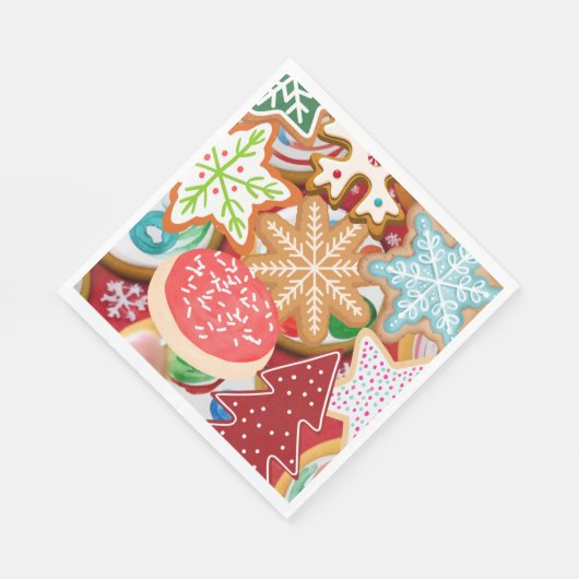 Weihnachtskekse Serviette (Ecke)