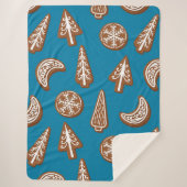 Weihnachtskekse Sherpadecke (Vorderseite)