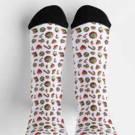 Weihnachtskekse Socken