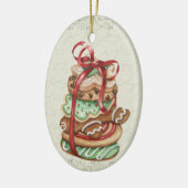 Weihnachtskekse - SRF-Keramik Keramik Ornament (Links)