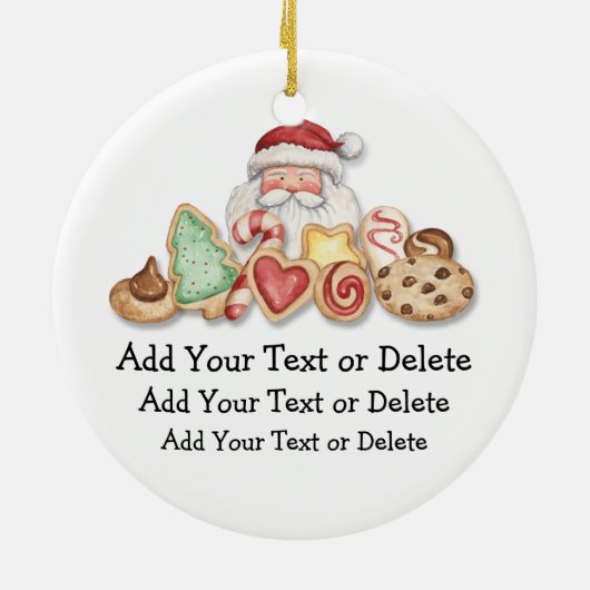 Weihnachtskekse - SRF Keramik Ornament (Hinten)