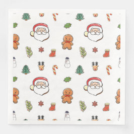 Weihnachtskekse Standard-Servietten Serviette