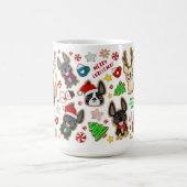Weihnachtskekse Tasse der französischen Bulldog-Li (Mittel)