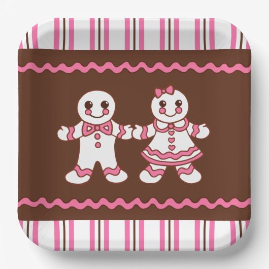 Weihnachtskekse Teller (Vorderseite)