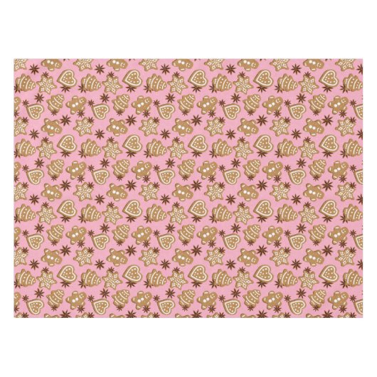 Weihnachtskekse Tischdecke (Vorderseite (Horizontal))