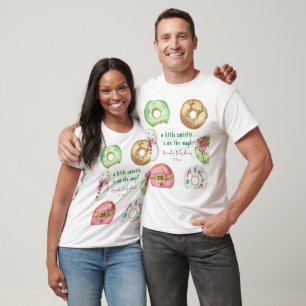 Weihnachtskekse und Donuts Babydusche T-Shirt