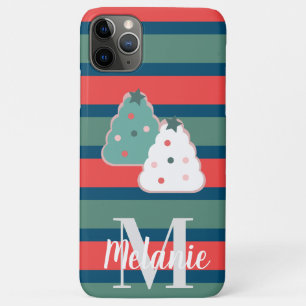 Weihnachtskekse und Streifen Feiertag Case-Mate iPhone Hülle
