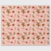 Weihnachtskekse-Verpackungspapiere Geschenkpapier (Flach)