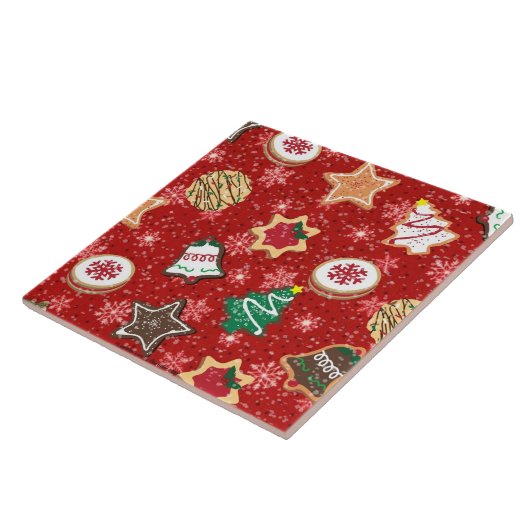 Weihnachtskekse Weihnachten Weihnachten Weihnachte Fliese (Seite)