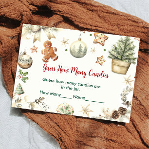 Weihnachtskekse Weihnachten Wie viele Kanadier Begleitkarte