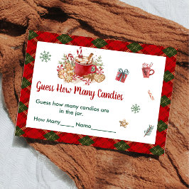 Weihnachtskekse Weihnachten Wie viele Kanadier Begleitkarte