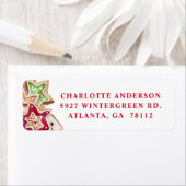 Weihnachtskekse Weihnachtsfeiertage Rücksendeadres (Insitu)