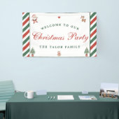 Weihnachtskekse Weihnachtsgebäck - Party Banner (Messeveranstaltung)