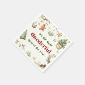 Weihnachtskekse Weihnachtsgebäck - Party Serviette (Ecke)