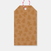 Weihnachtskekse Weihnachtsgeschenke Tags Geschenkanhänger (Rückseite)
