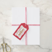 Weihnachtskekse Weihnachtsgeschenke Tags Geschenkanhänger (Mit Garn)
