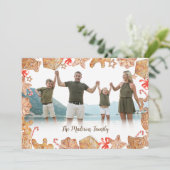 Weihnachtskekse Weihnachtskarte Feiertagskarte (Stehend Vorderseite)