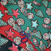 Weihnachtskekse Weihnachtskekse Dekorieren Party Geschenkpapier Set