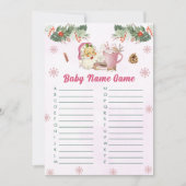 Weihnachtskekse Weihnachtsnachtsnachtskarten Einladung (Vorderseite)