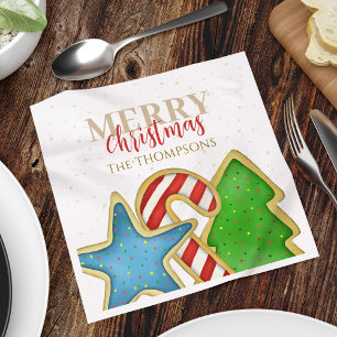 Weihnachtskekse Whimsical Sweet Holiday Niedlich S Serviette