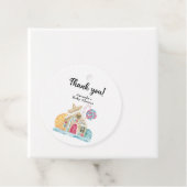 Weihnachtskekshaus - Danke Geschenkanhänger (Beispiel)