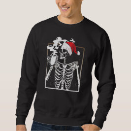 Weihnachtskelett Sweatshirt