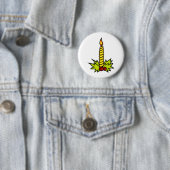 Weihnachtskerze Button (Beispiel)
