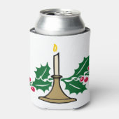 Weihnachtskerze Dosenkühler (Kanne Vorderseite)