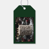 Weihnachtskerze Geschenkanhänger (Vorderseite)