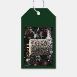 Weihnachtskerze Geschenkanhänger