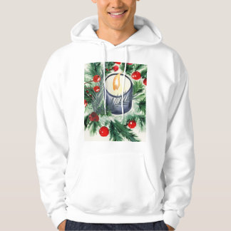 Weihnachtskerze Hoodie