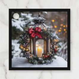 Weihnachtskerze Lantern Geschenkanhänger