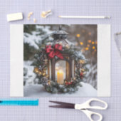 Weihnachtskerze Lantern Seidenpapier (Handwerk)