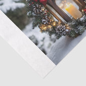 Weihnachtskerze Lantern Seidenpapier (Ausschnitt)