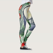 Weihnachtskerze Leggings (Rechts)