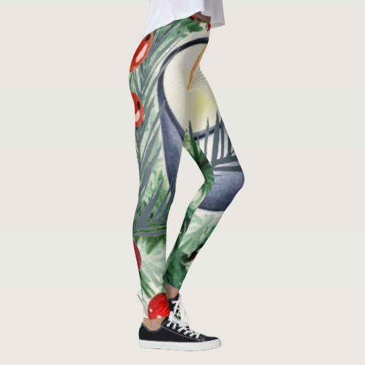 Weihnachtskerze Leggings (Rechts)