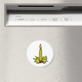 Weihnachtskerze Magnet (In Situ (Geschirrspüler))