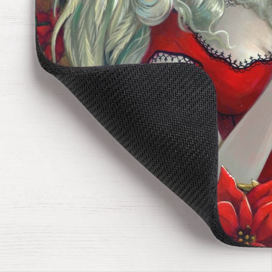 "Weihnachtskerze" Mousepad (Ecke)