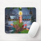 Weihnachtskerze Mousepad (Mit Mouse)