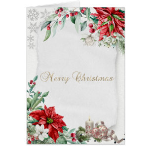 Weihnachtskerze, Schneeflocken, Weihnachten in Poi