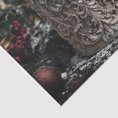 Weihnachtskerze Seidenpapier (Ausschnitt)