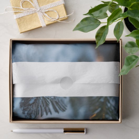 Weihnachtskerze Seidenpapier (Geschenk)