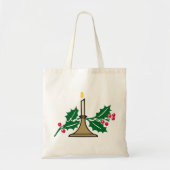 Weihnachtskerze Tragetasche (Vorne)
