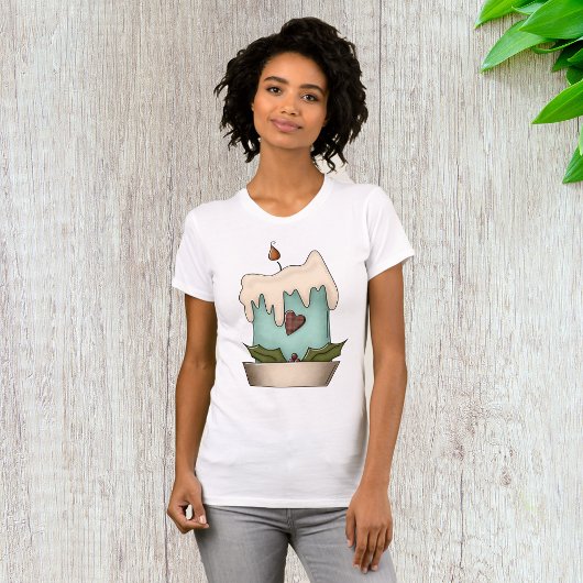 Weihnachtskerze Womens T - Shirt