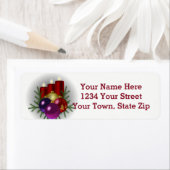 Weihnachtskerzen Adressenschilder (Insitu)