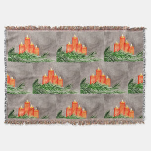 Weihnachtskerzen Decke