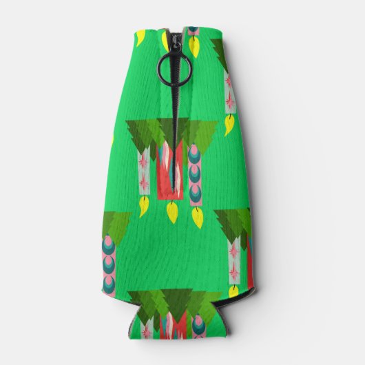 Weihnachtskerzen Flaschenkühler (Rückseite)